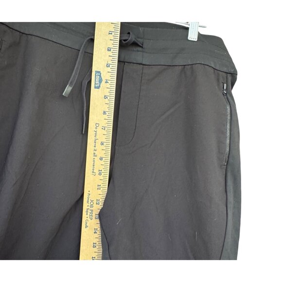 Athleta Headlands Hybrid Trek Jogger Women's Size 16 Pants Mid Rise Black - Picture 11 of 11
